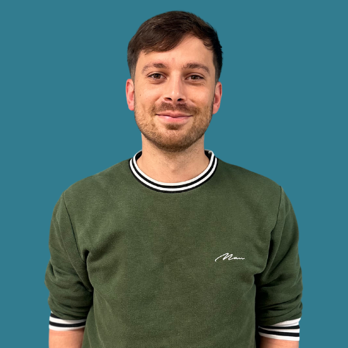 A photograph of Alfie Chevins